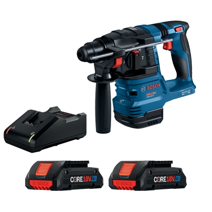 Bosch GBH18V-22K24 18V 3/4" Rotary Hammer Kit
